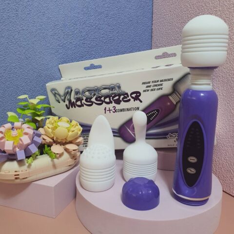 เครื่องนวดเสียวพร้อมหัวเปลี่ยน 3 หัว Magical Massager รหัส AA59 เครื่องนวดเสียว miosextoy รูปที่ 22