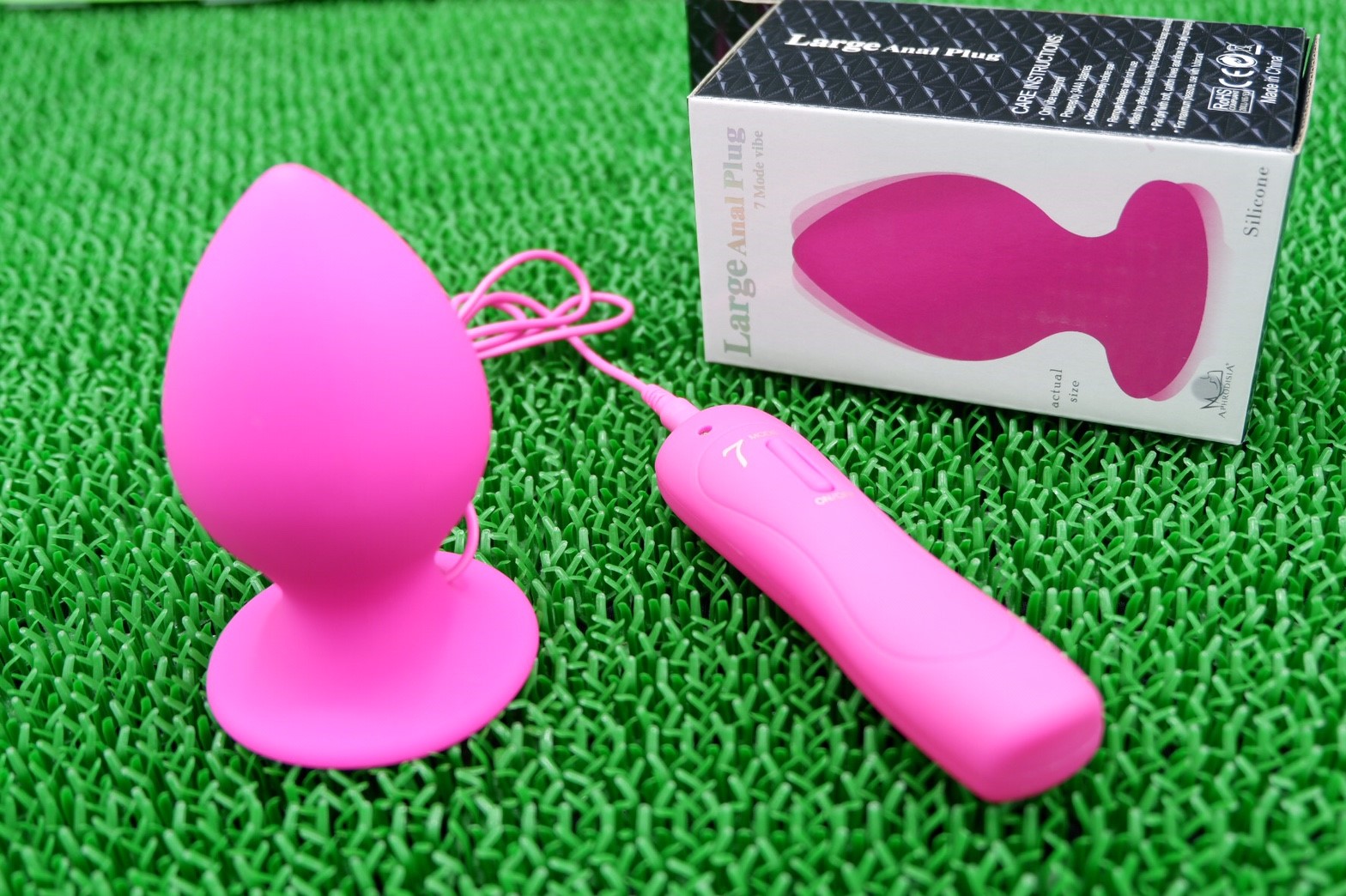 <strong>ไข่สั่นประตูหลัง Large Anal Plug</strong> <br><font color=#FF0000>รหัสสินค้า: A34</font><br>