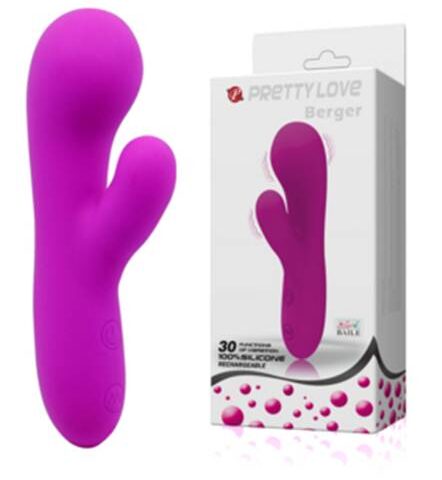แท่งสั่นเสียวสองหัว Pretty Love Berger รหัส AA24 ไข่สั่นไร้สาย miosextoy รูปที่ 3