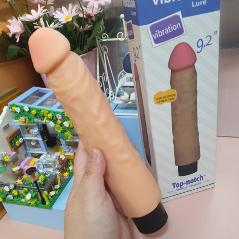 ดิลโด้สั่นเนื้อนิ่ม Top Notch ไซส์ 9.2 นิ้ว รหัส B77 ดิลโด้ miosextoy รูปที่ 3