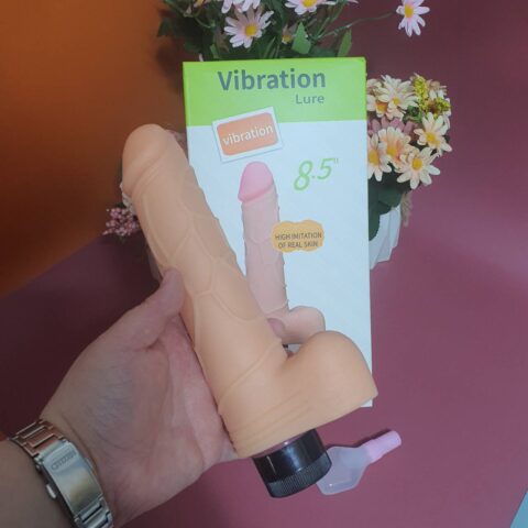 ดิลโด้สั่นเหมือนจริงพร้อมไข่ 8.5 นิ้ว รหัส B189 ดิลโด้ miosextoy รูปที่ 7