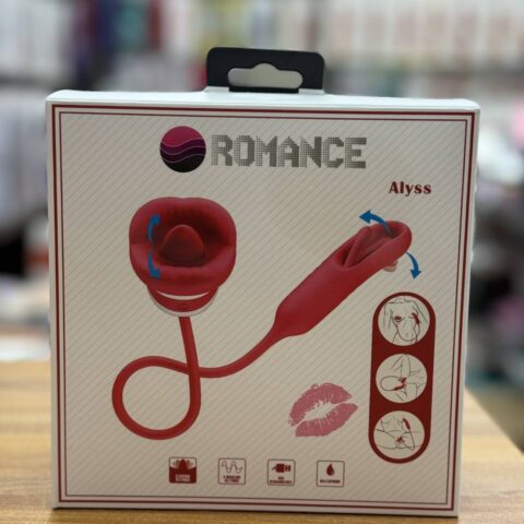 จำลองนิ้วเขี่ย พร้อมลิ้นเลีย ROMANCE Alyss รหัส AA241 ไข่สั่นไร้สาย miosextoy รูปที่ 3