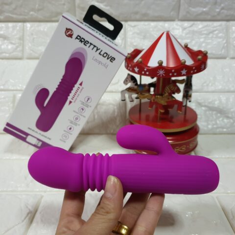 แท่งสั่นพร้อมยืดหด Pretty Love Leopold รหัส AA148 ไข่สั่นไร้สาย miosextoy รูปที่ 25