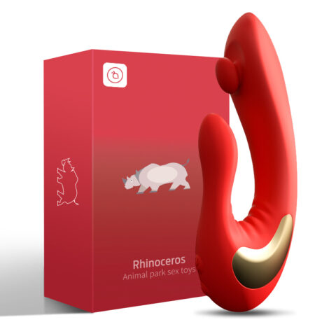 แท่งสอดสั่นกระดิกพรีเมียม Rhinoceros รหัส AA205 ไข่สั่นไร้สาย miosextoy รูปที่ 2