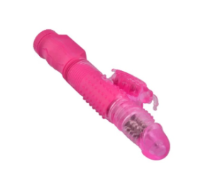 ดิลโด้กระต่ายยืดหดสั่นควง รหัส B178 ดิลโด้ miosextoy รูปที่ 2