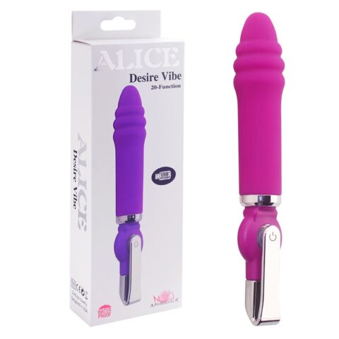 ดิลโด้หัวหยัก Alice Desire Vibe สั่น 20 ฟังก์ชัน รหัส B60 ดิลโด้ miosextoy รูปที่ 10