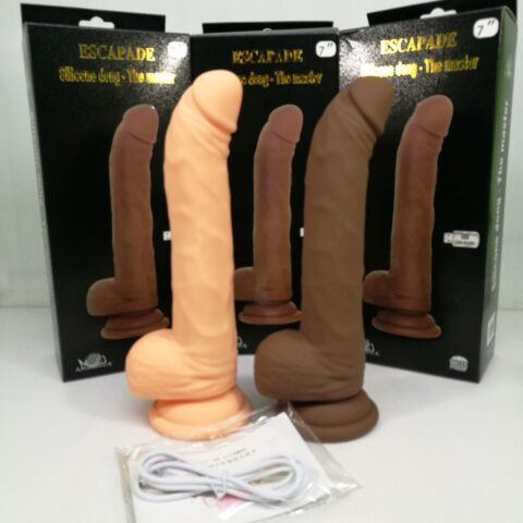 ดิลโด้แปะพื้นสั่นควงไซส์ 7 นิ้ว Escapade รหัส B69 ดิลโด้ miosextoy รูปที่ 15