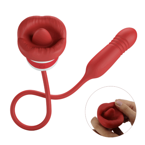 ไข่สั่นยืดหด พร้อมลิ้นเลีย Pretty Love Ashlynn รหัส AA239 ไข่สั่นไร้สาย miosextoy รูปที่ 3
