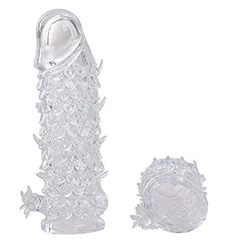 ปลอกเกล็ดหนาม รหัส J06 ปลอกสวมเพิ่มขนาด miosextoy รูปที่ 11