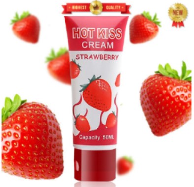 <strong>เจลหล่อลื่น Hot Kiss Cream กลิ่นสตอว์เบอร์รี่</strong><br><font color=#FF0000>รหัสสินค้า: O07</font><br>
